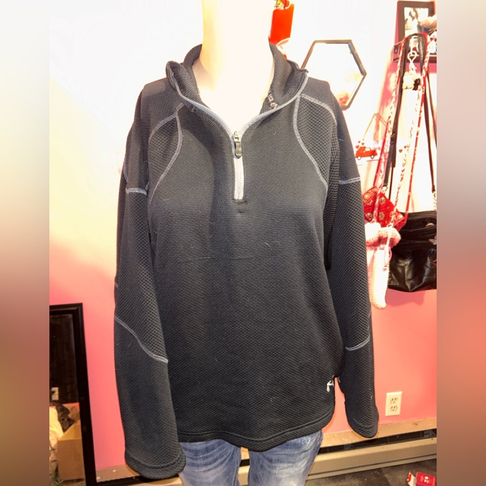 Under Armour Men's Dark Gray Zip-Up Sweater